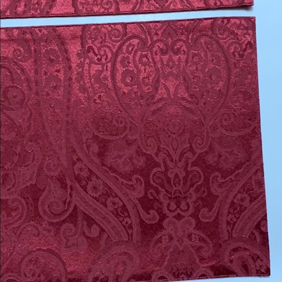 NWOT Ralph Lauren red paisley placemat 2 pieces - Picture 7 of 8